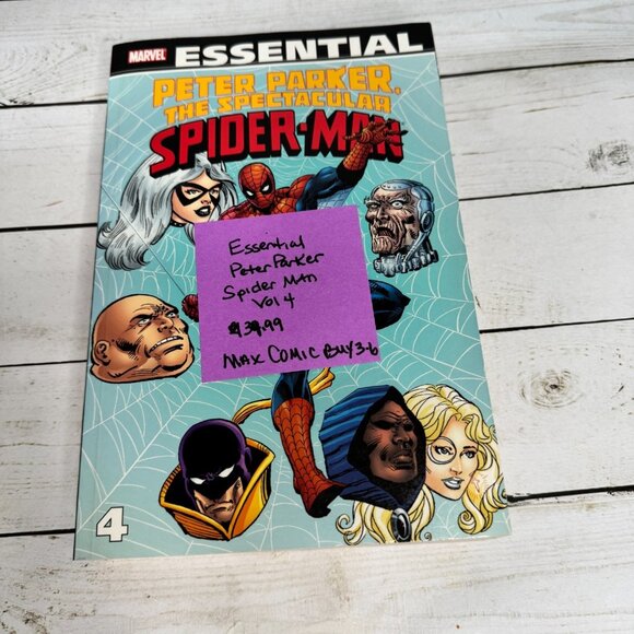 Essential Peter Parker The Spectacular Spider-Man Vol 4 Marvel Comics Paperback - Picture 7 of 7